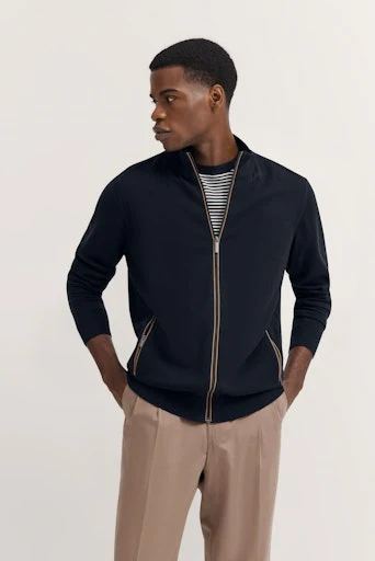 Cardigans navy Bugatti