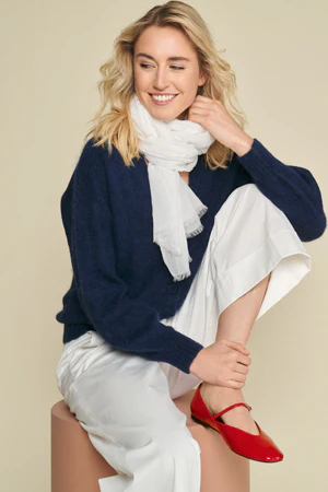 Cardigans navy Marie Méro - Image 2