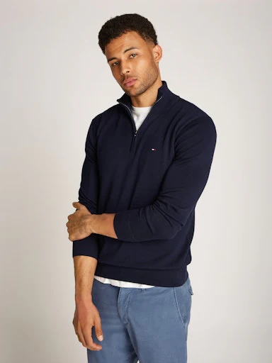 Pulls navy Tommy Hilfiger - Image 2
