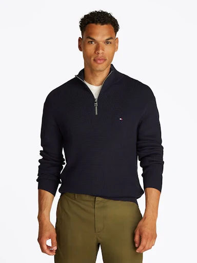 Pulls navy Tommy Hilfiger