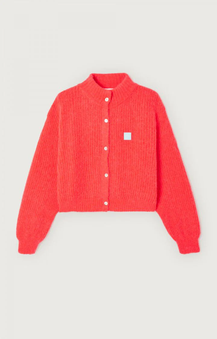 Cardigans oranje American Vintage