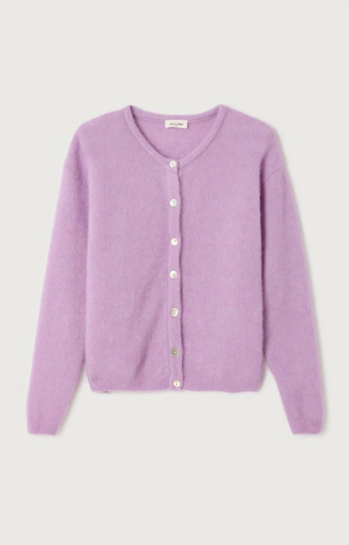 Cardigans paars American Vintage