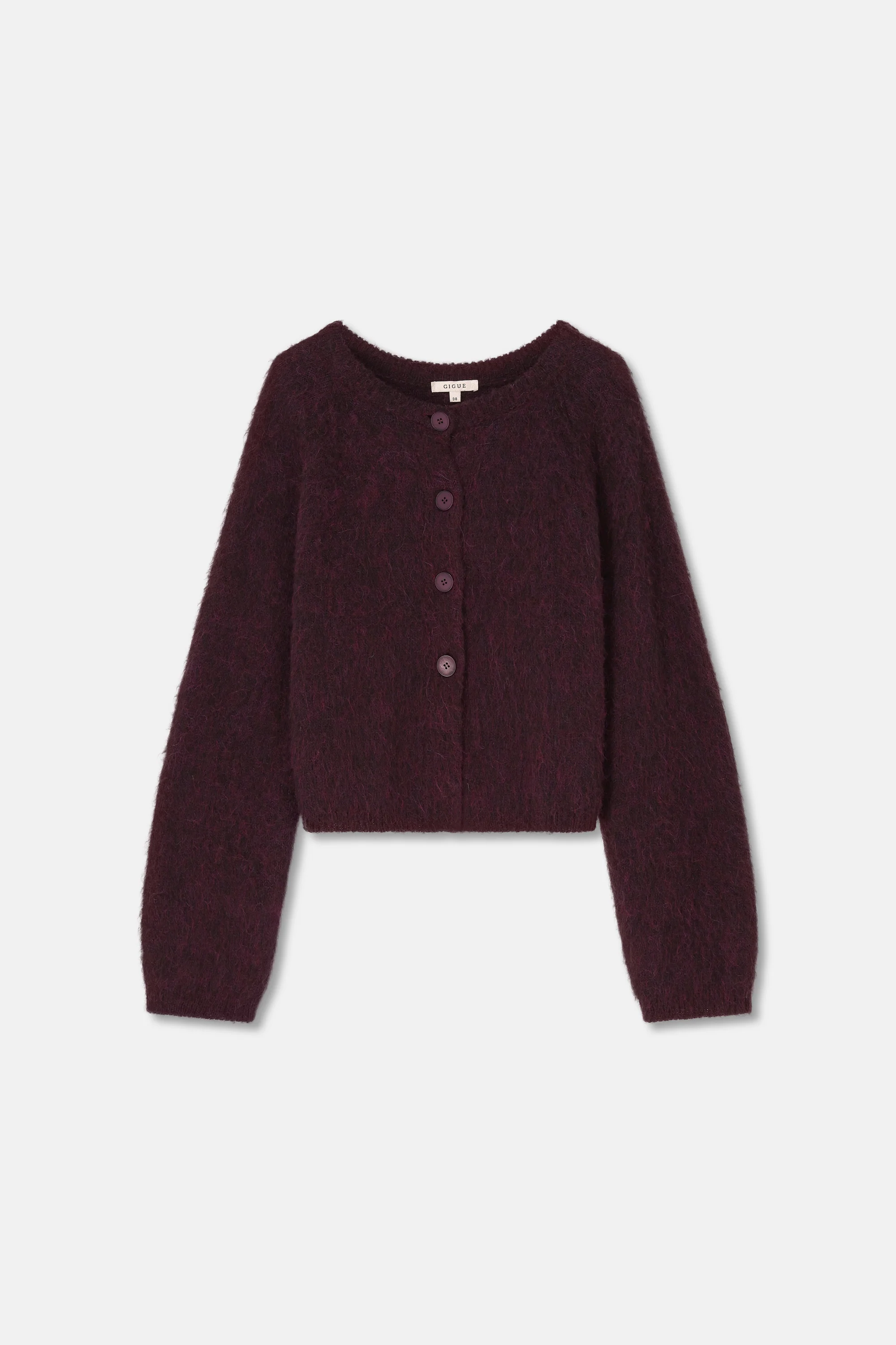 Cardigans paars Gigue