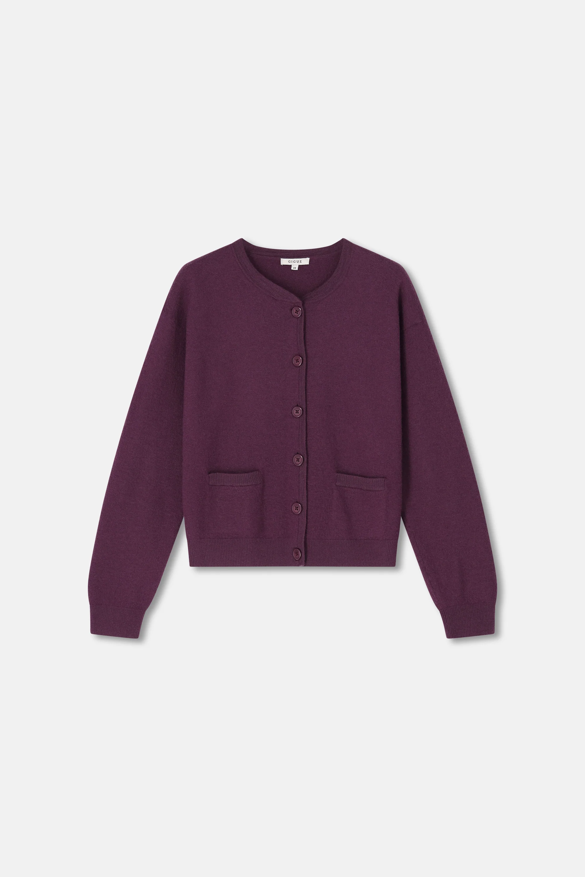 Cardigans paars Gigue
