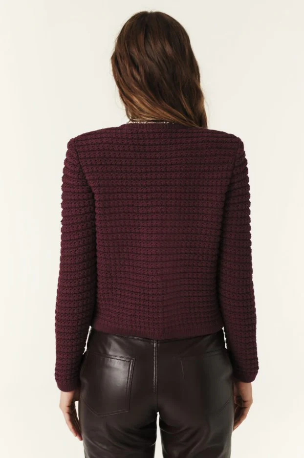 Cardigans bordeaux ba&sh - Image 4
