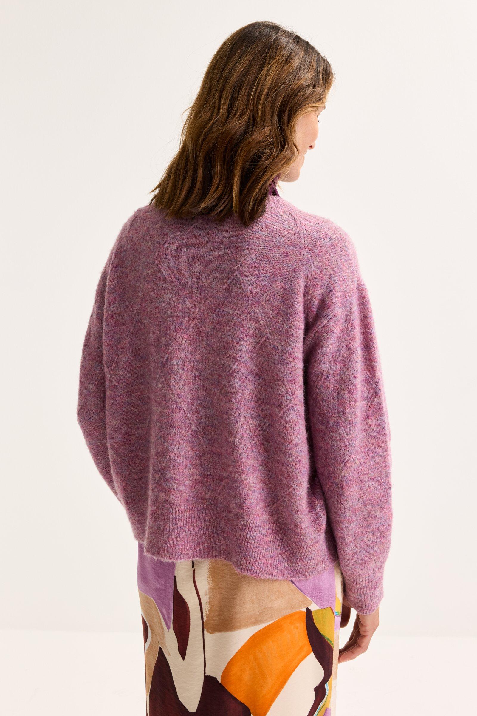 Cardigans paars Mayerline - Image 2