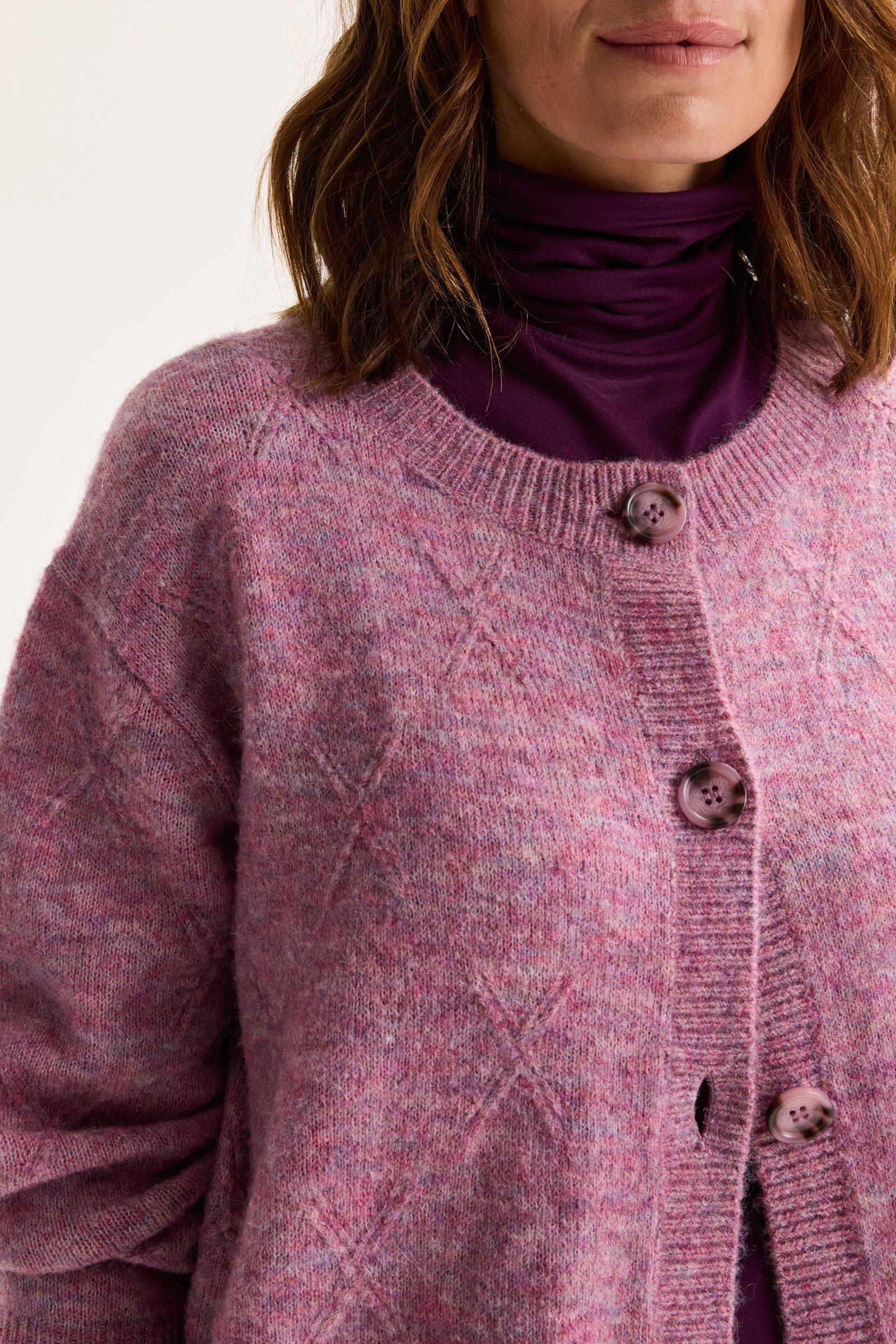 Cardigans paars Mayerline - Image 3