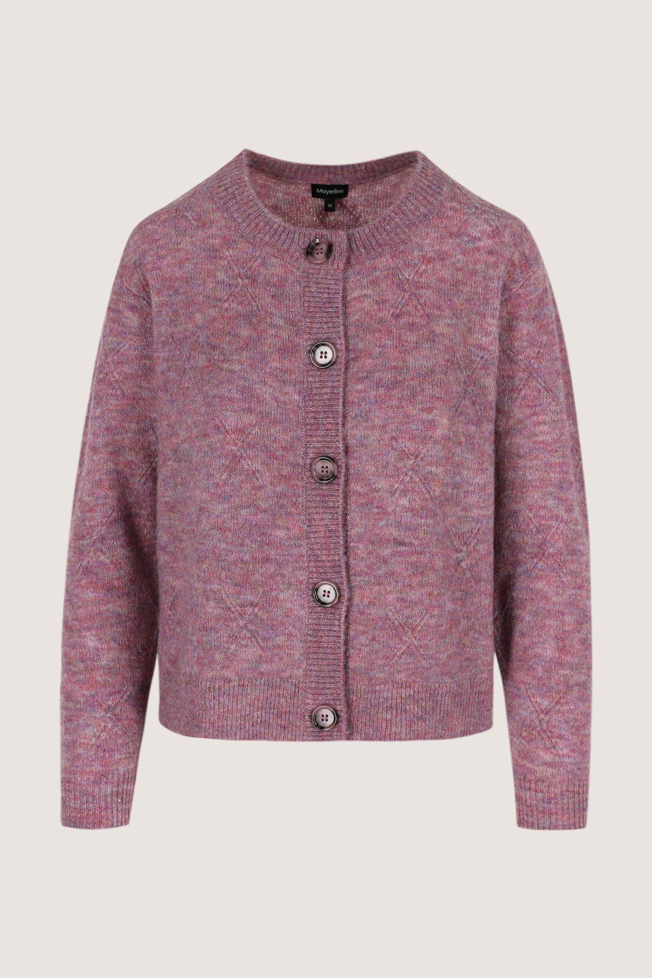 Cardigans paars Mayerline - Image 4