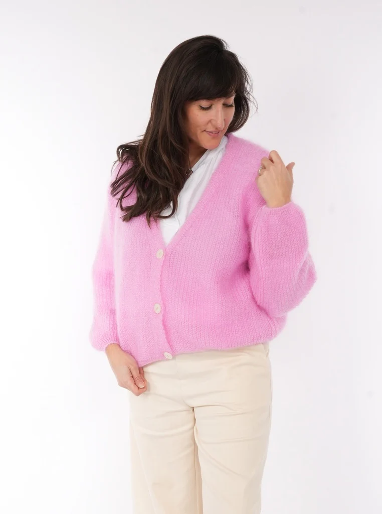 Cardigans roze BLACK ROSE
