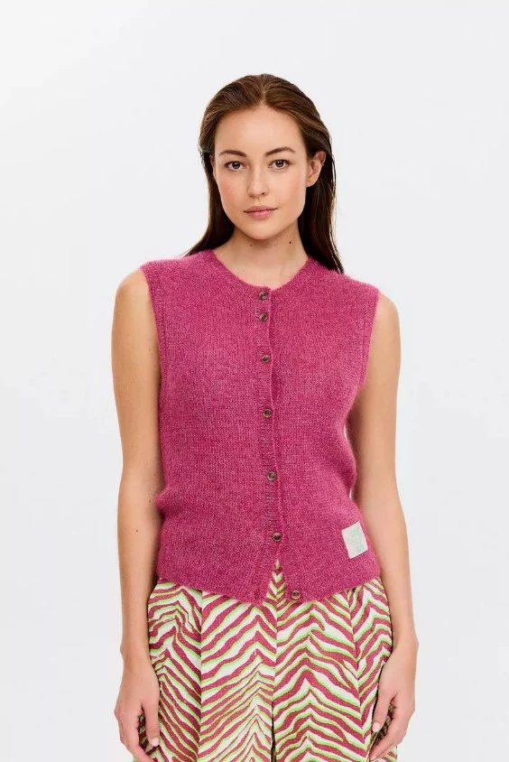 Cardigans roze CKS