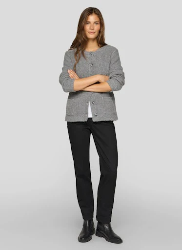 Cardigans grijs Rabe