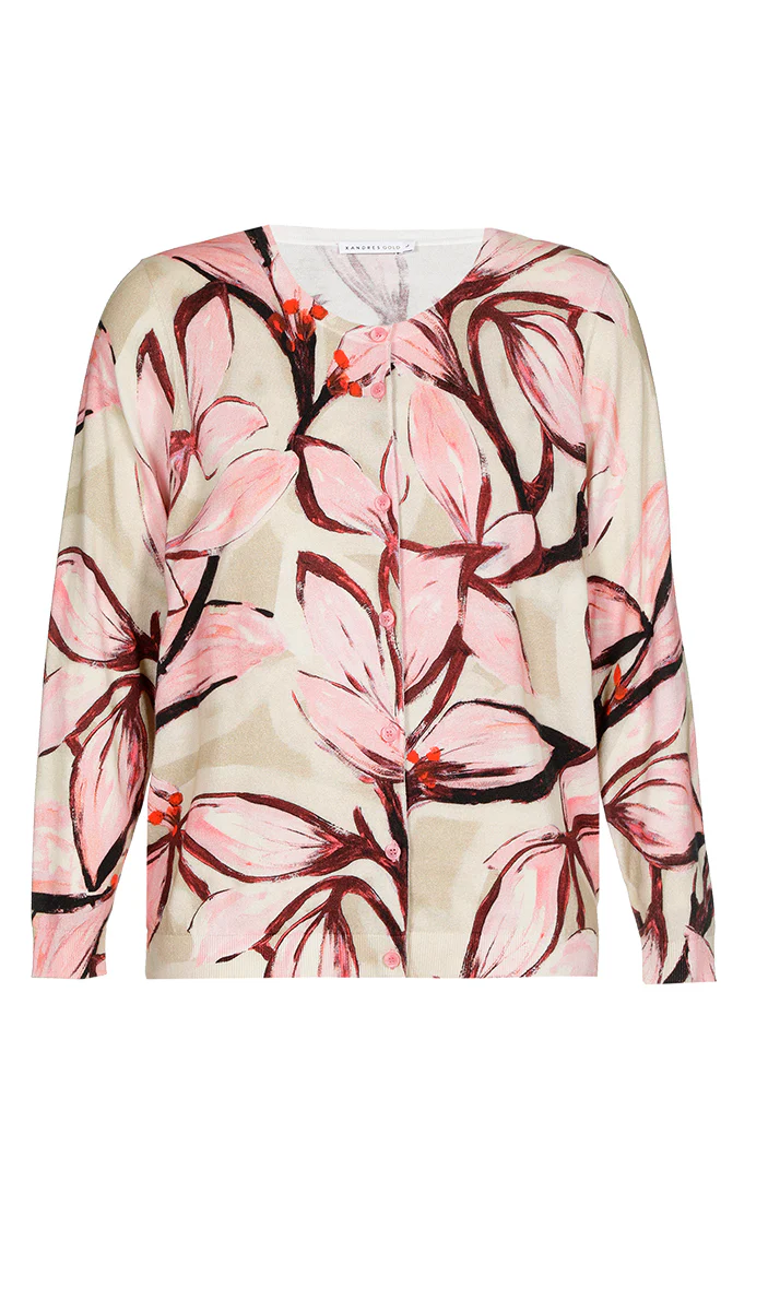 Cardigans roze Xandres Gold
