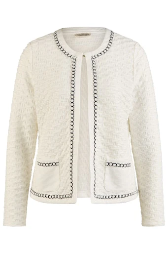 Cardigans wit Barbara Lebek