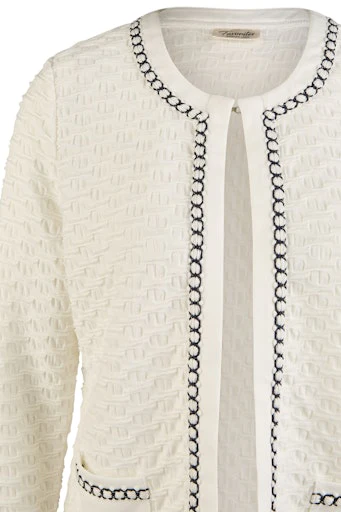 Cardigans wit Barbara Lebek - Image 3