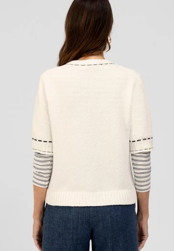 Cardigans wit Bianca - Image 2