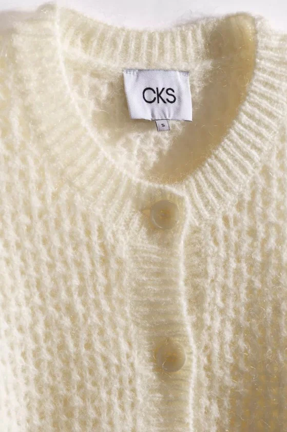 Cardigans wit CKS - Image 3