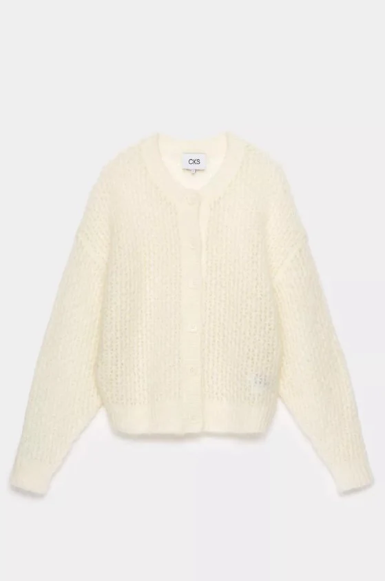 Cardigans wit CKS - Image 5