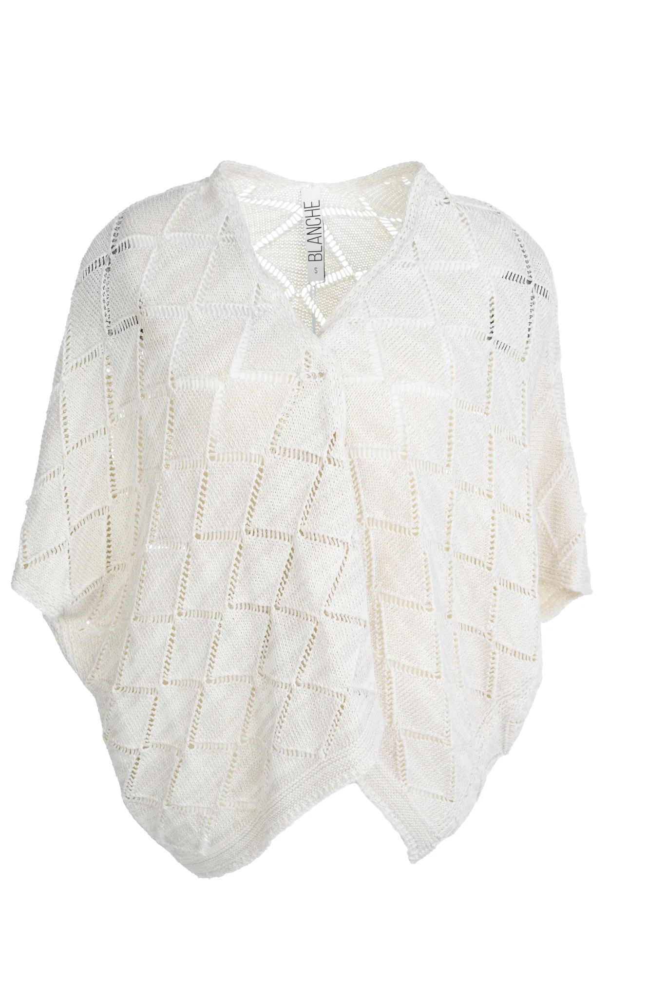 Cardigans wit Dame Blanche