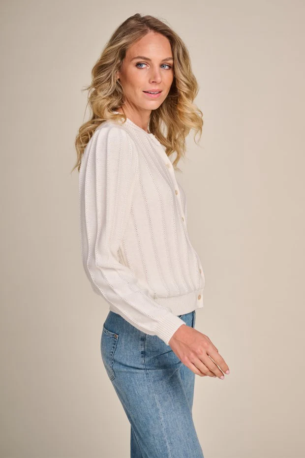 Cardigans wit Due Amanti - Image 2