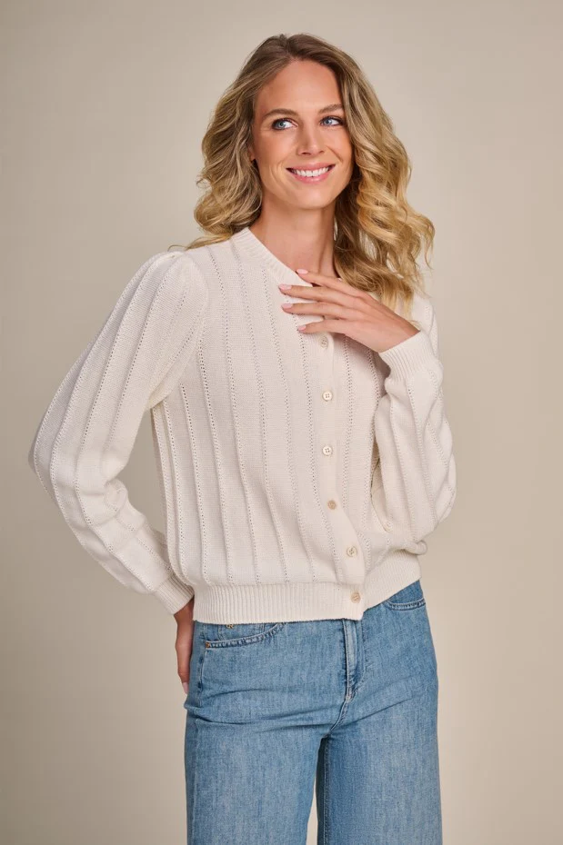 Cardigans wit Due Amanti - Image 3