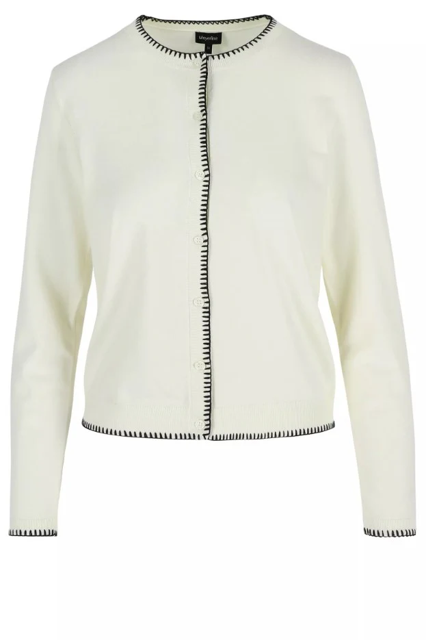 Cardigans wit Mayerline