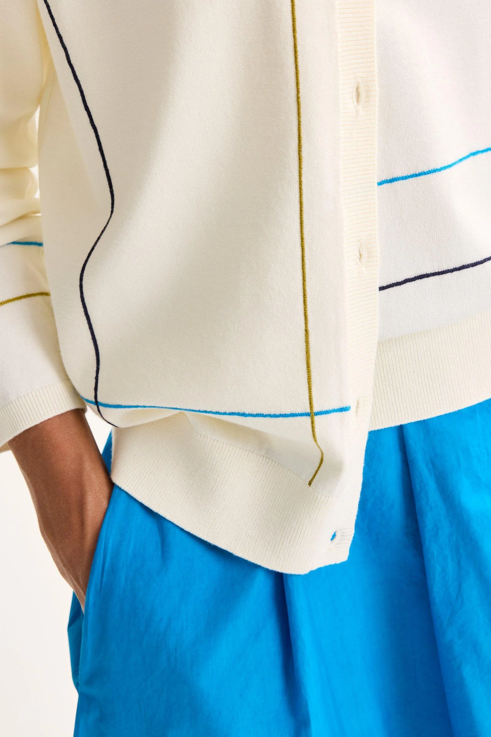 Cardigans wit Mayerline - Image 3