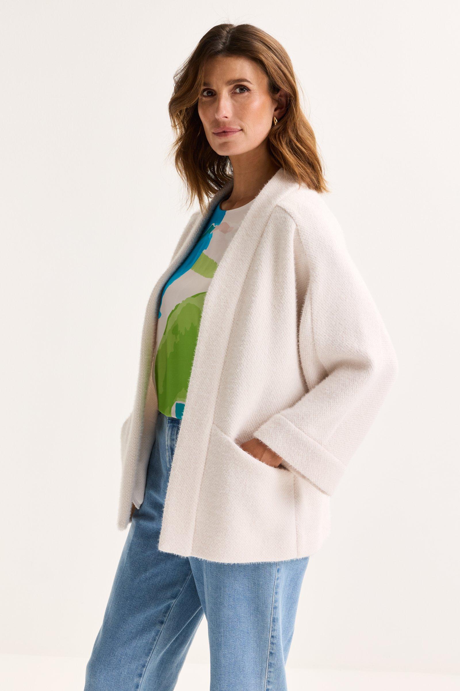 Cardigans wit Mayerline