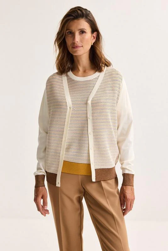 Cardigans wit Mayerline