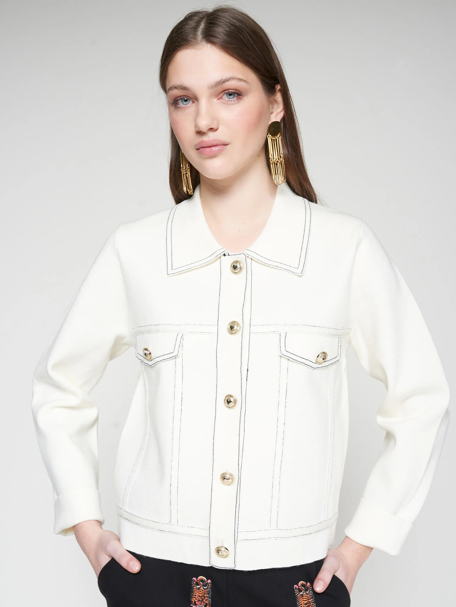 Cardigans wit Vilagallo