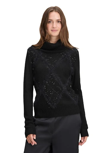 Pulls zwart Betty & Co - Image 3