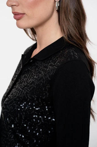 Cardigans zwart Geisha - Image 5
