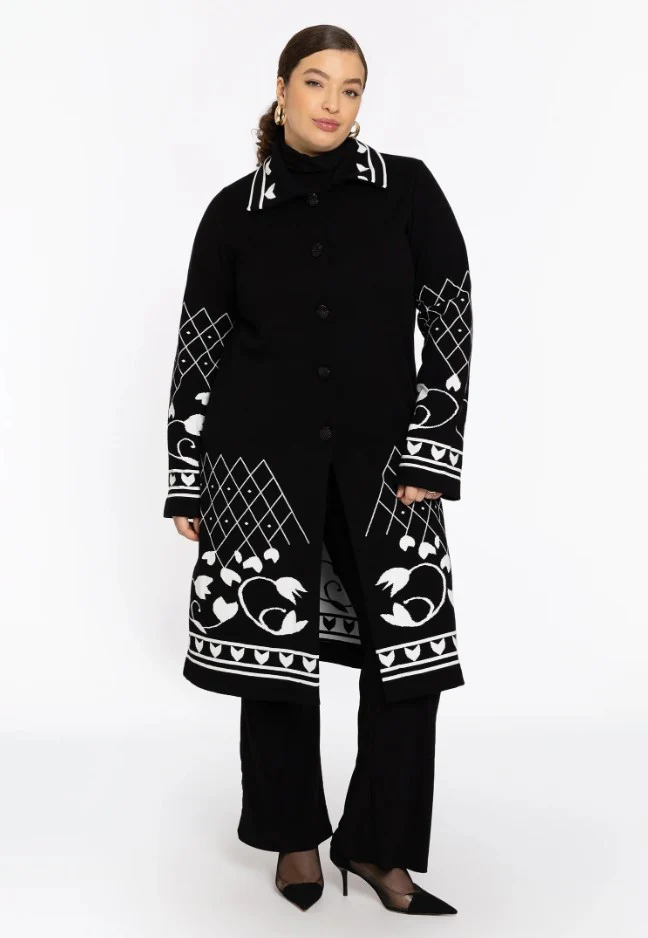 Cardigans zwart Yoek