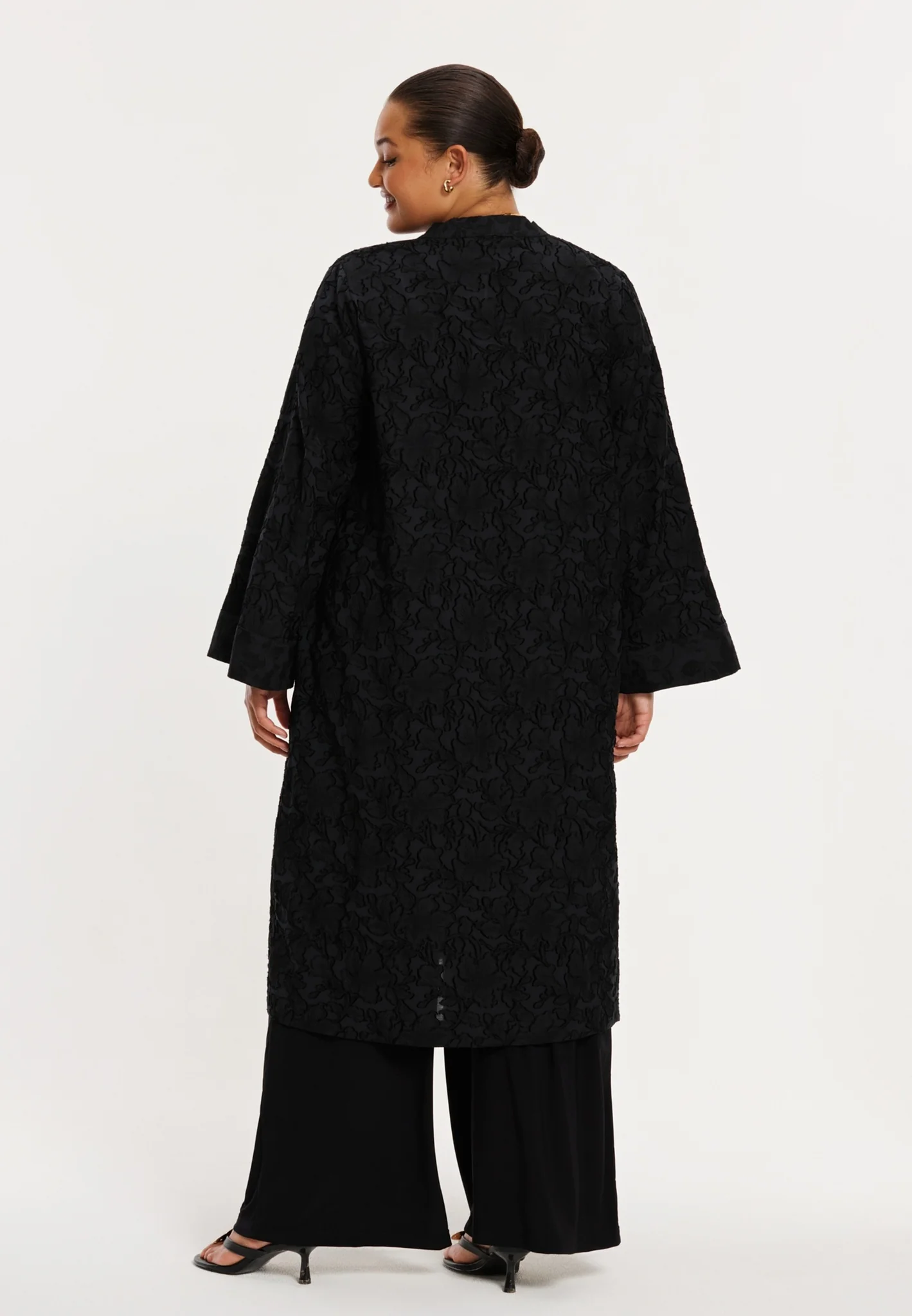Cardigans zwart Yoek - Image 2