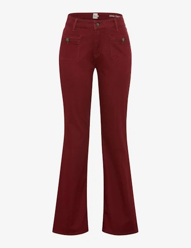 Enkelbroeken rood BRAX
