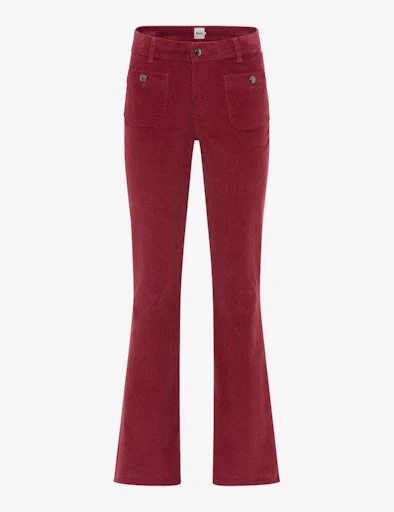 Enkelbroeken rood BRAX