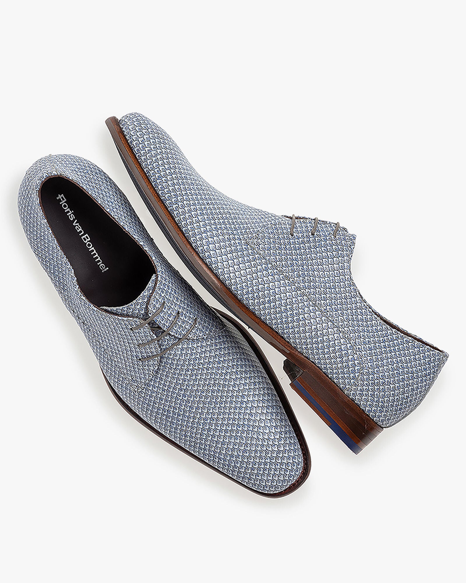 Geklede schoenen blauw Floris Van Bommel