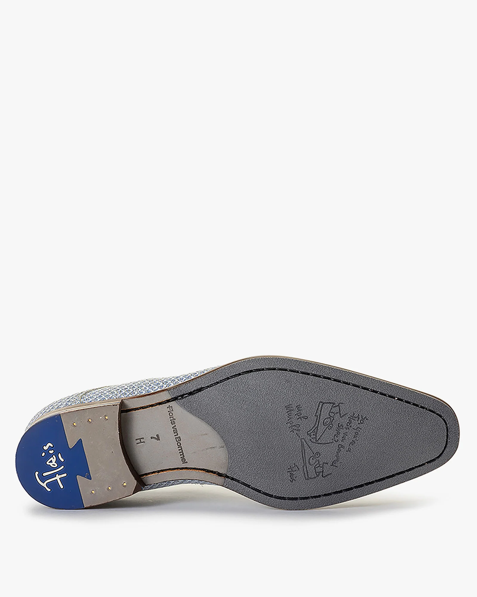 Geklede schoenen blauw Floris Van Bommel - Image 4