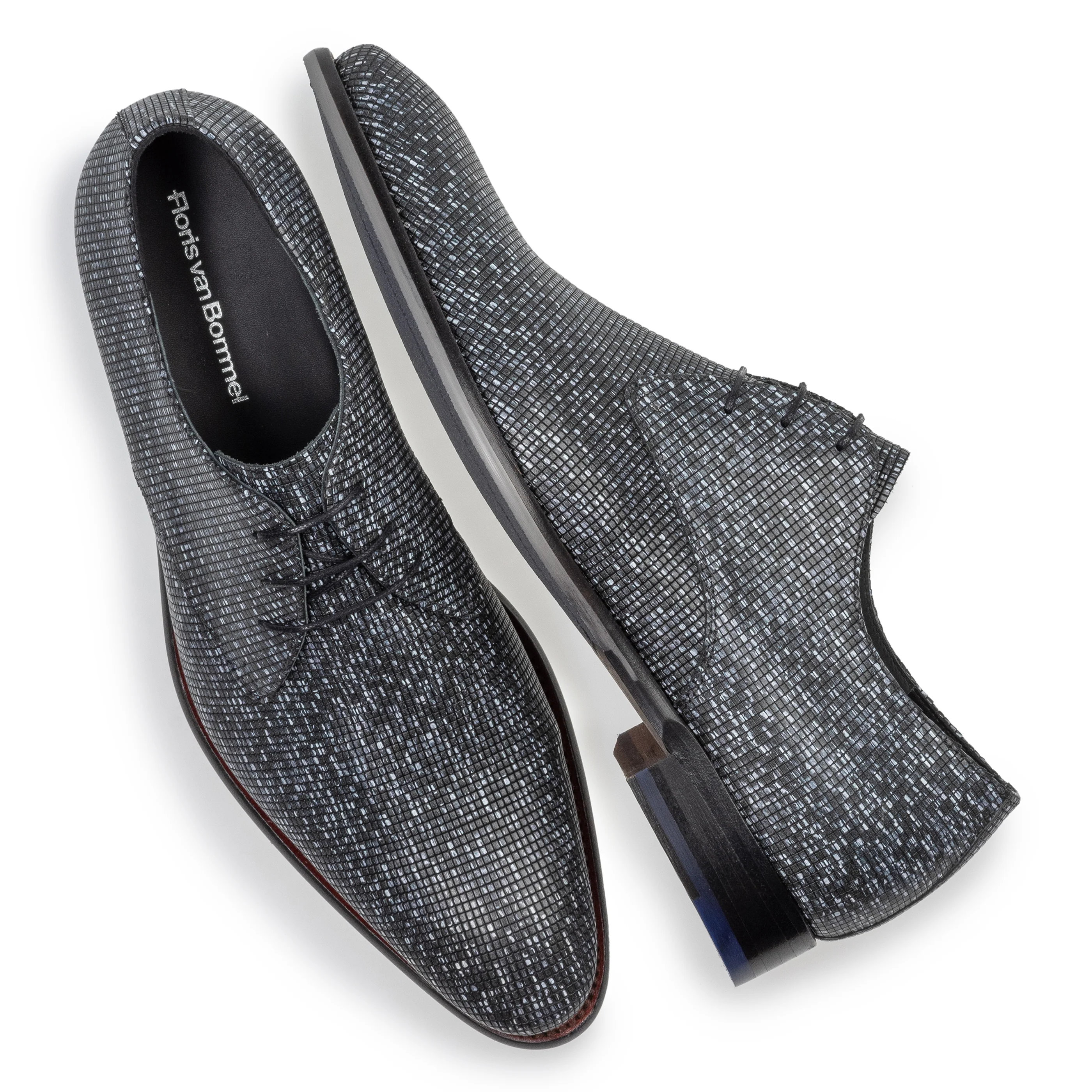 Geklede schoenen grijs Floris Van Bommel