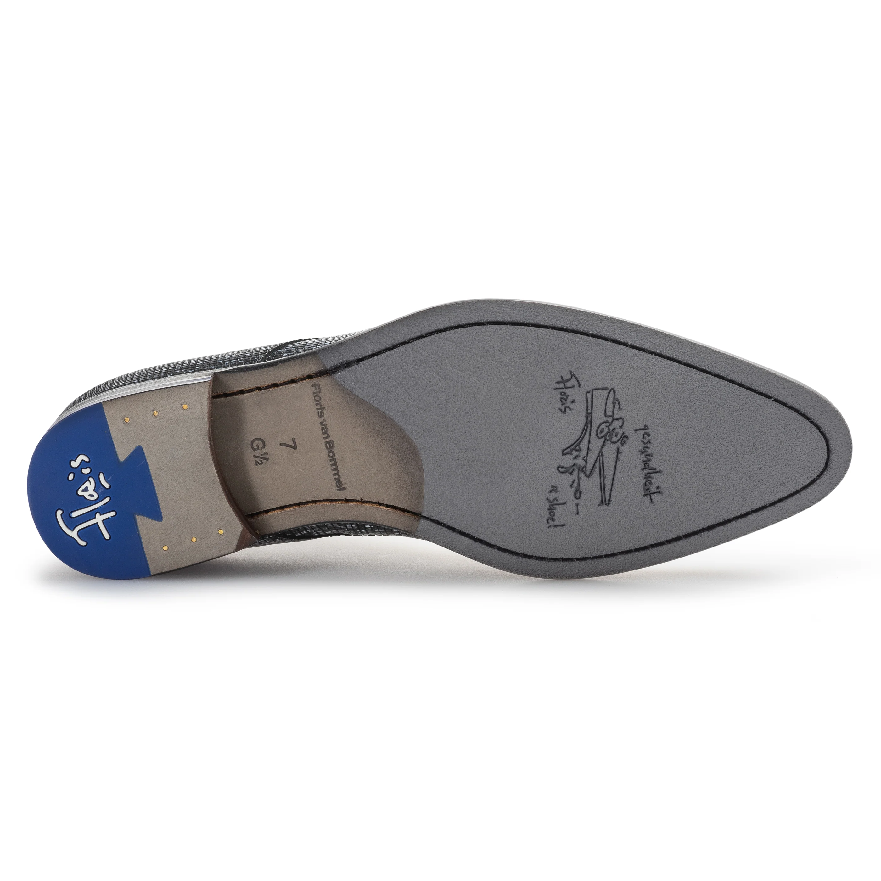 Geklede schoenen grijs Floris Van Bommel - Image 2