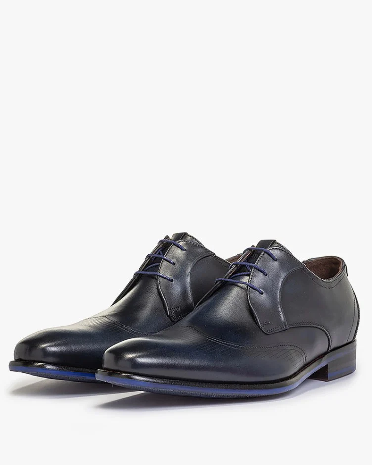 Geklede schoenen navy Floris Van Bommel - Image 4
