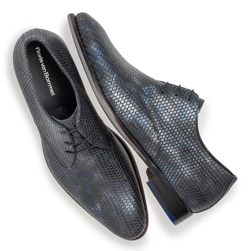 Geklede schoenen navy Floris Van Bommel - Image 3