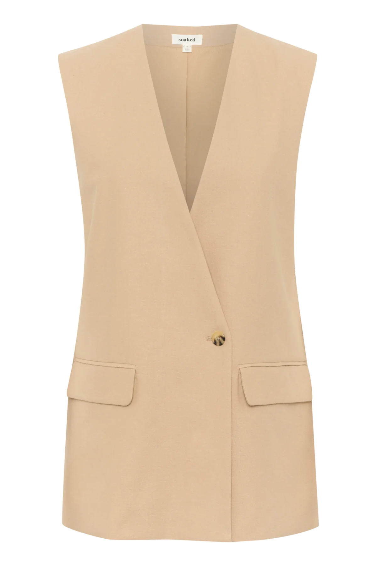 Gilets beige Soaked In Luxury - Image 4