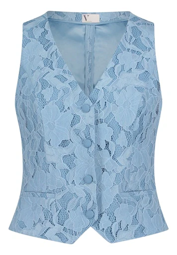 Gilets blauw Vera Mont