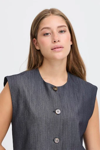 Gilets navy ICHI - Image 5