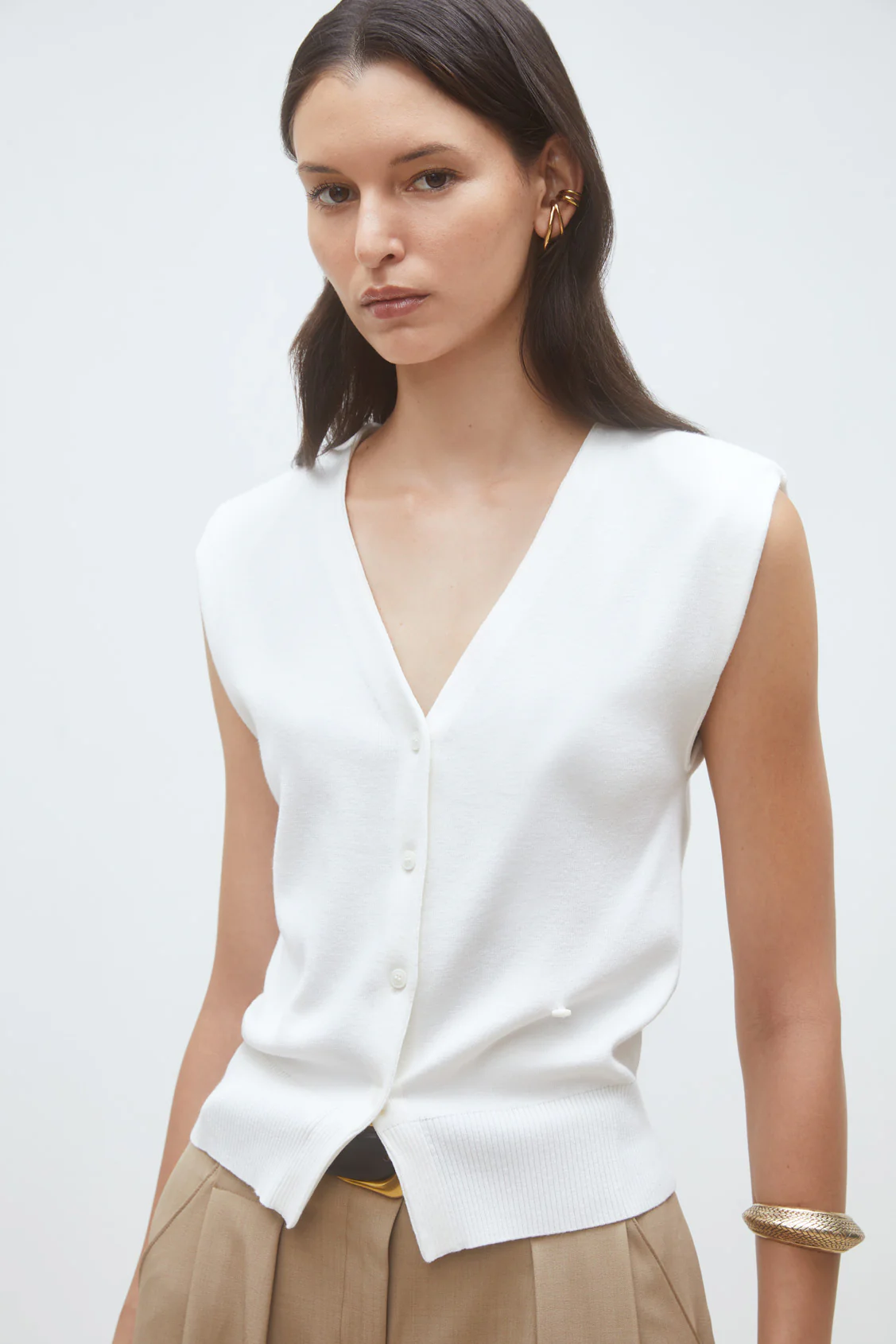 Gilets wit Suncoo Paris