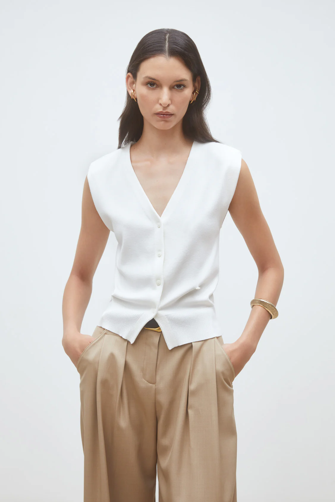 Gilets wit Suncoo Paris - Image 6