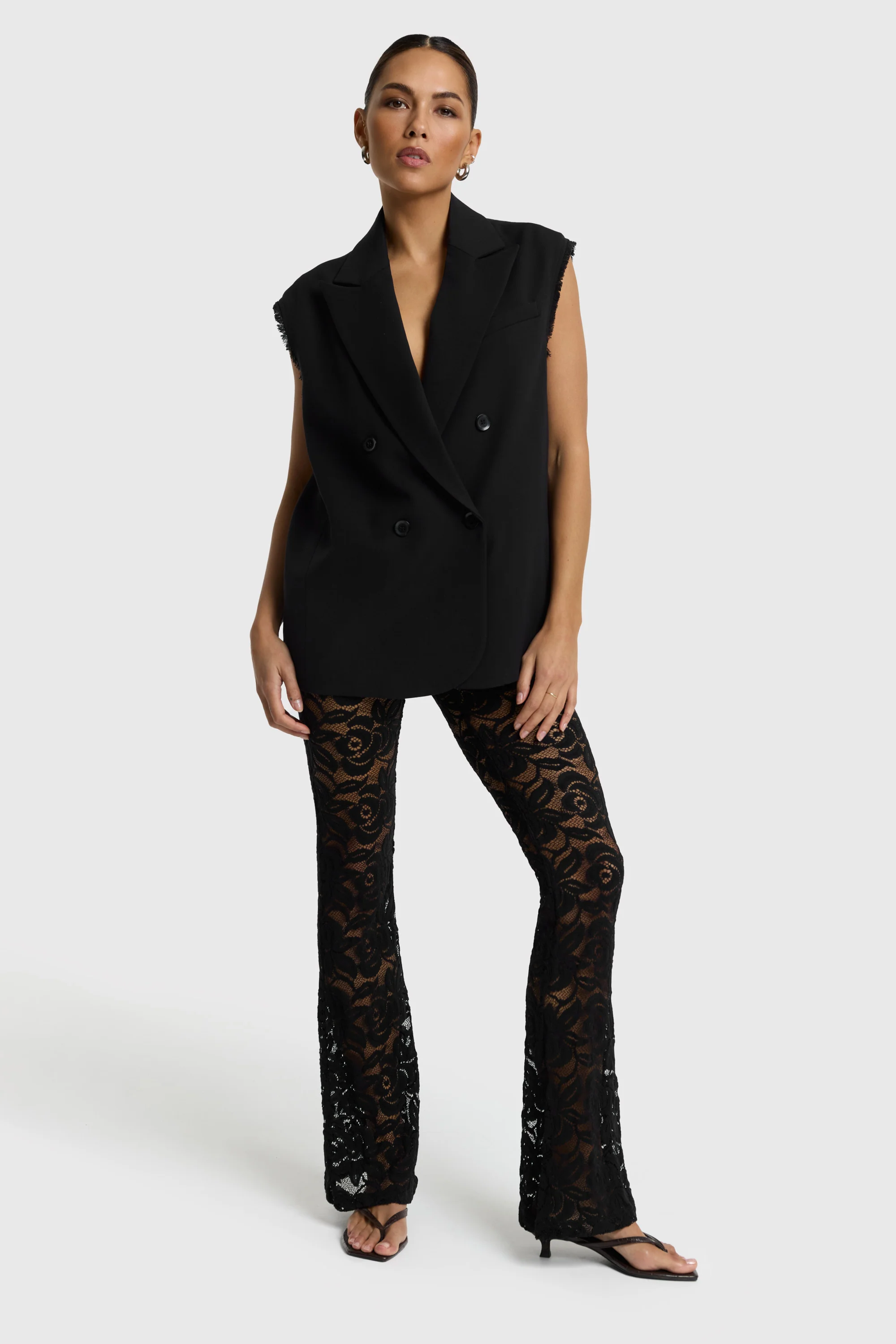 Gilets zwart ALIX The Label - Image 4