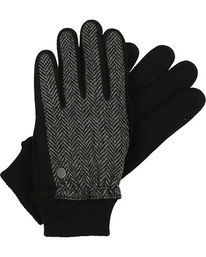 Handschoenen zwart Bugatti