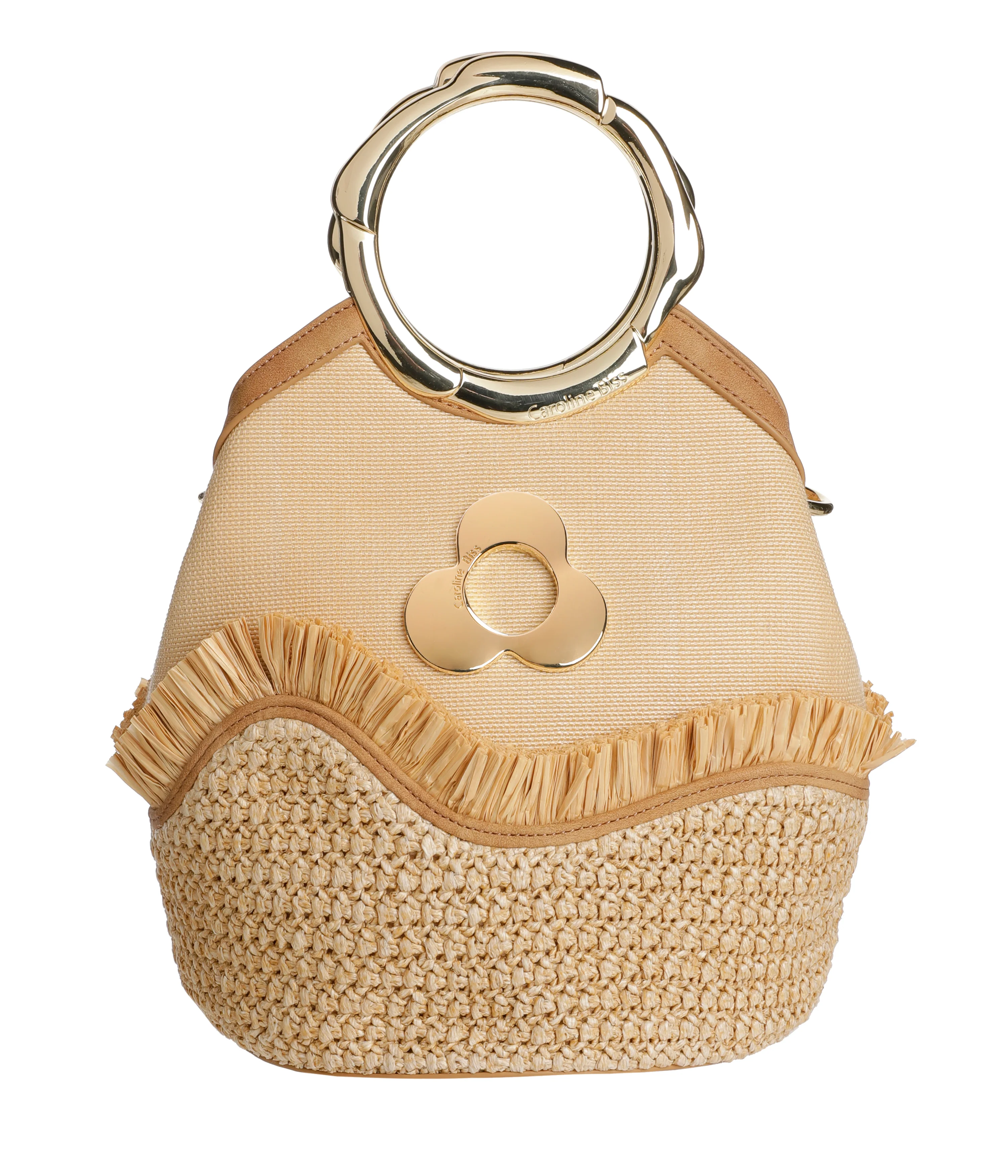 Handtassen beige Caroline Biss