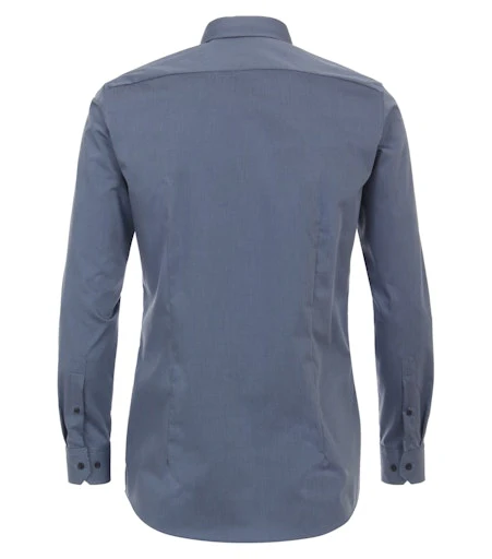 Hemden extra lange mouw blauw VENTI - Image 4
